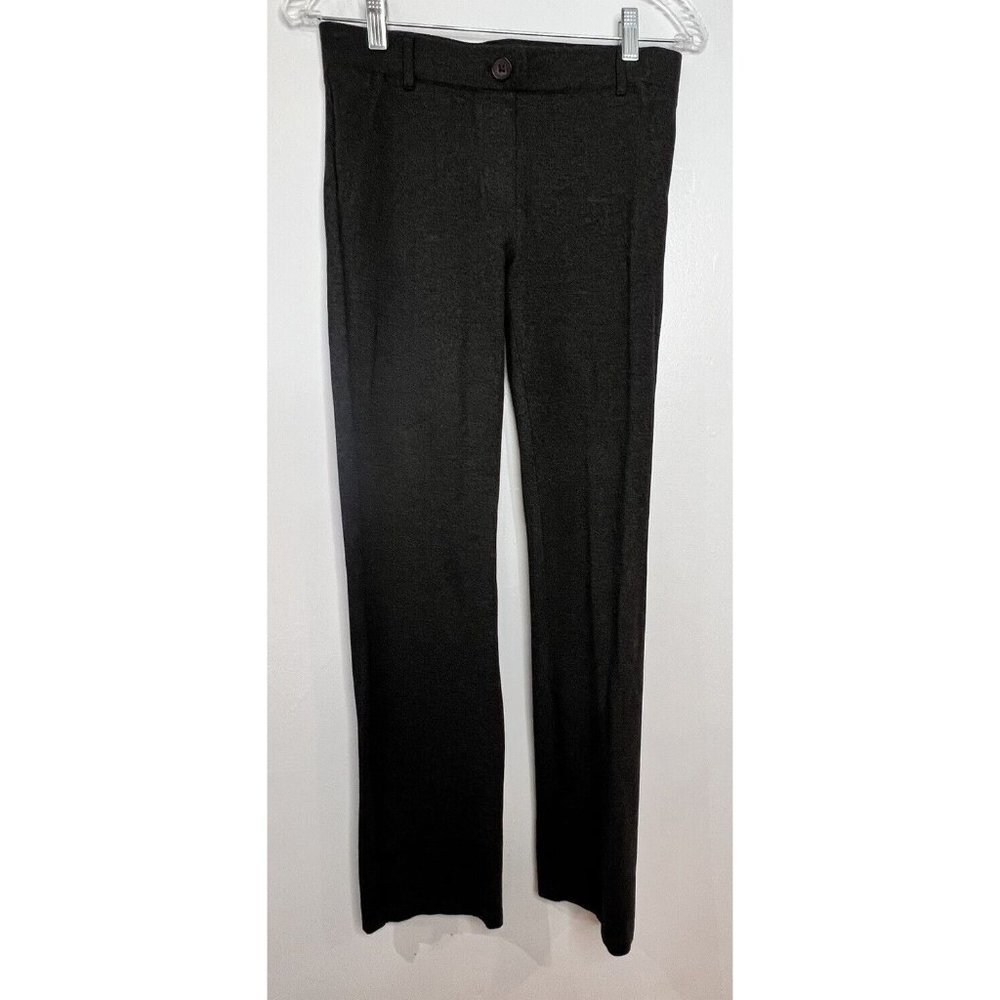Betabrand Ponte Womens Size S Straight Leg Gray Classic Gray Office Stretchy